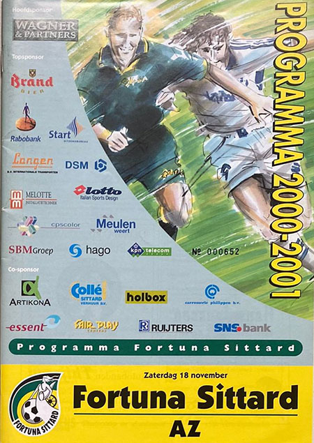 AZ Programma 18-nov-2000 Fortuna uit